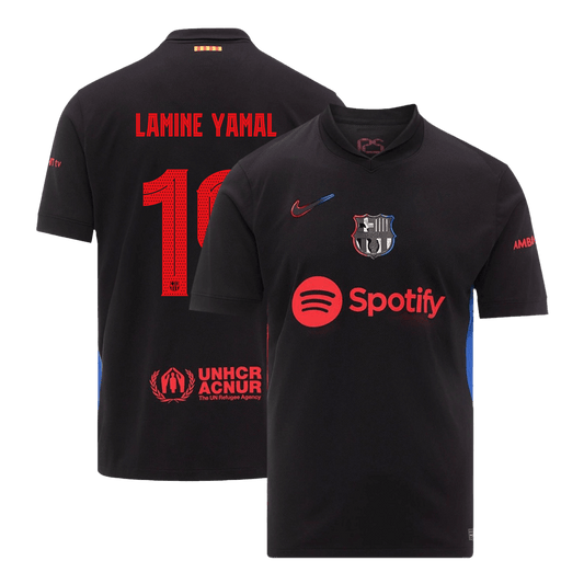 Barcelona Borta Fotbollströja LAMINE YAMAL #19 2024/25