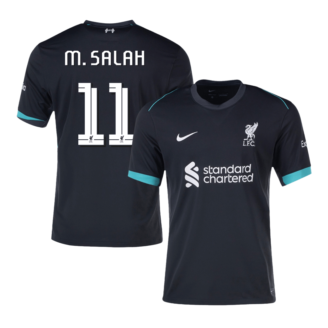 Liverpool Borta Fotbollströja M.SALAH #11 2024/25 - UCL