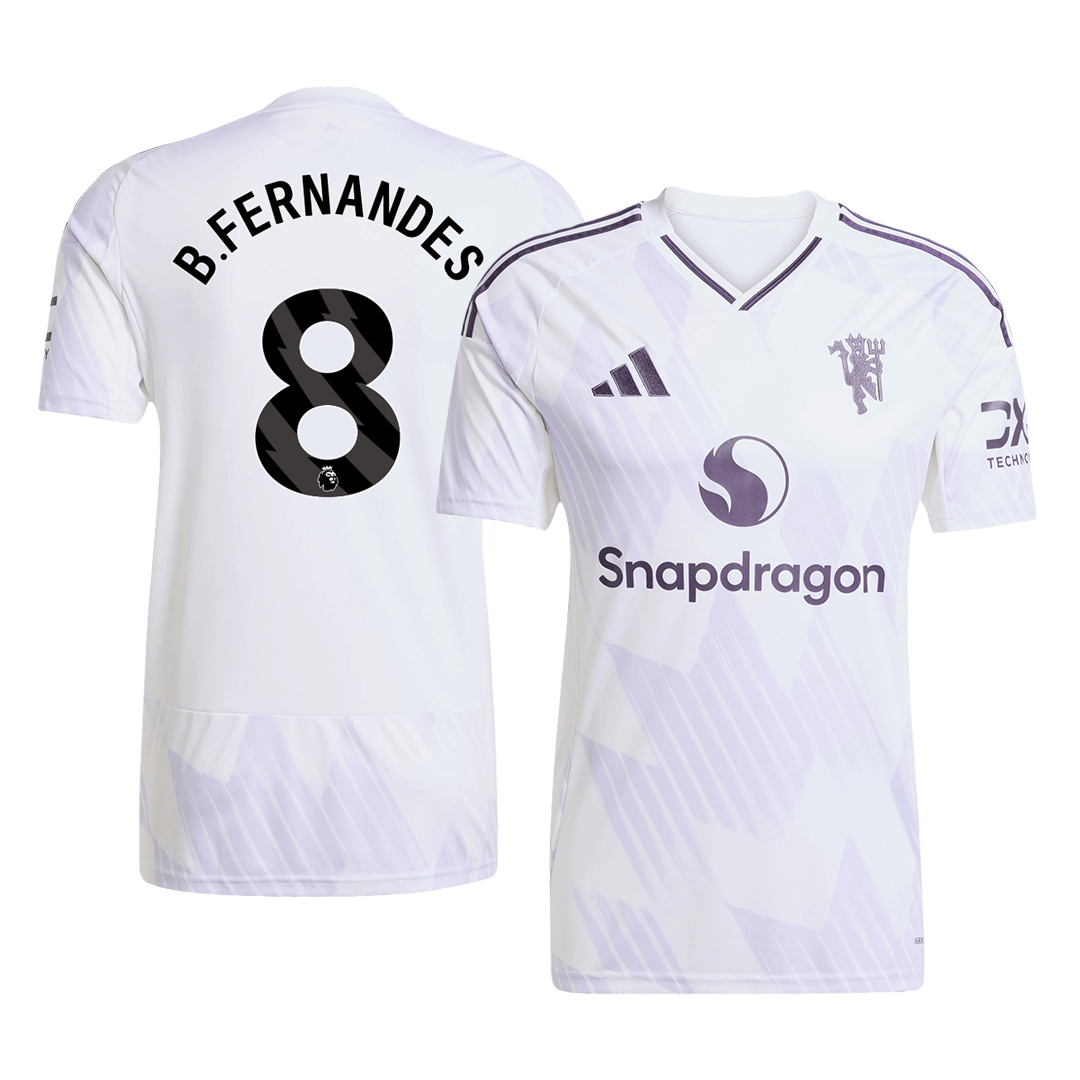 B.FERNANDES #8 Manchester United Tröja 2025/26 Borta