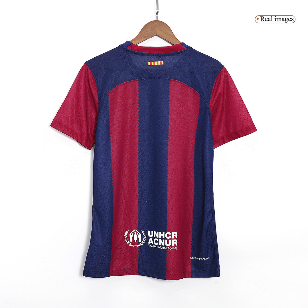 Barcelona Hemma Fotbollströja 2023/24 Autentisk