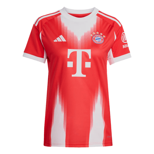 Bayern Munich Tröja 2025/26 Hemma Röd Dam