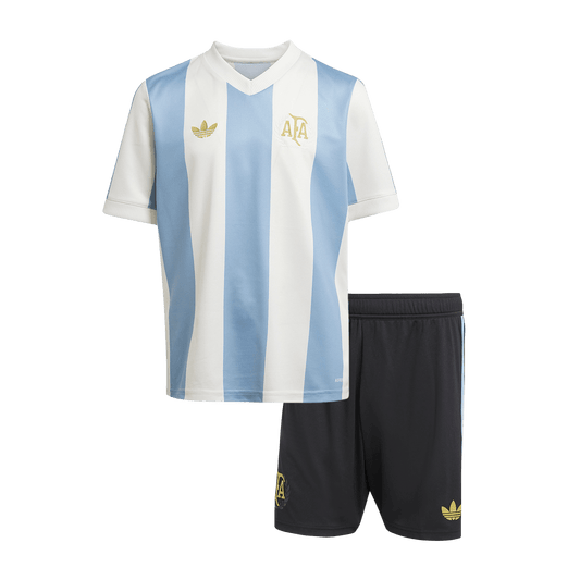 Argentina Fotbollströja 2024 Fotbollssats Barn 50-årsjubileum