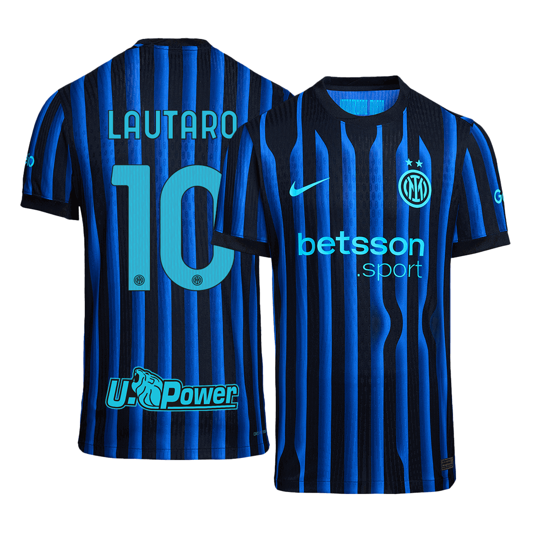 LAUTARO #10 Inter Milan Tröja 2025/26 Hemma Autentisk