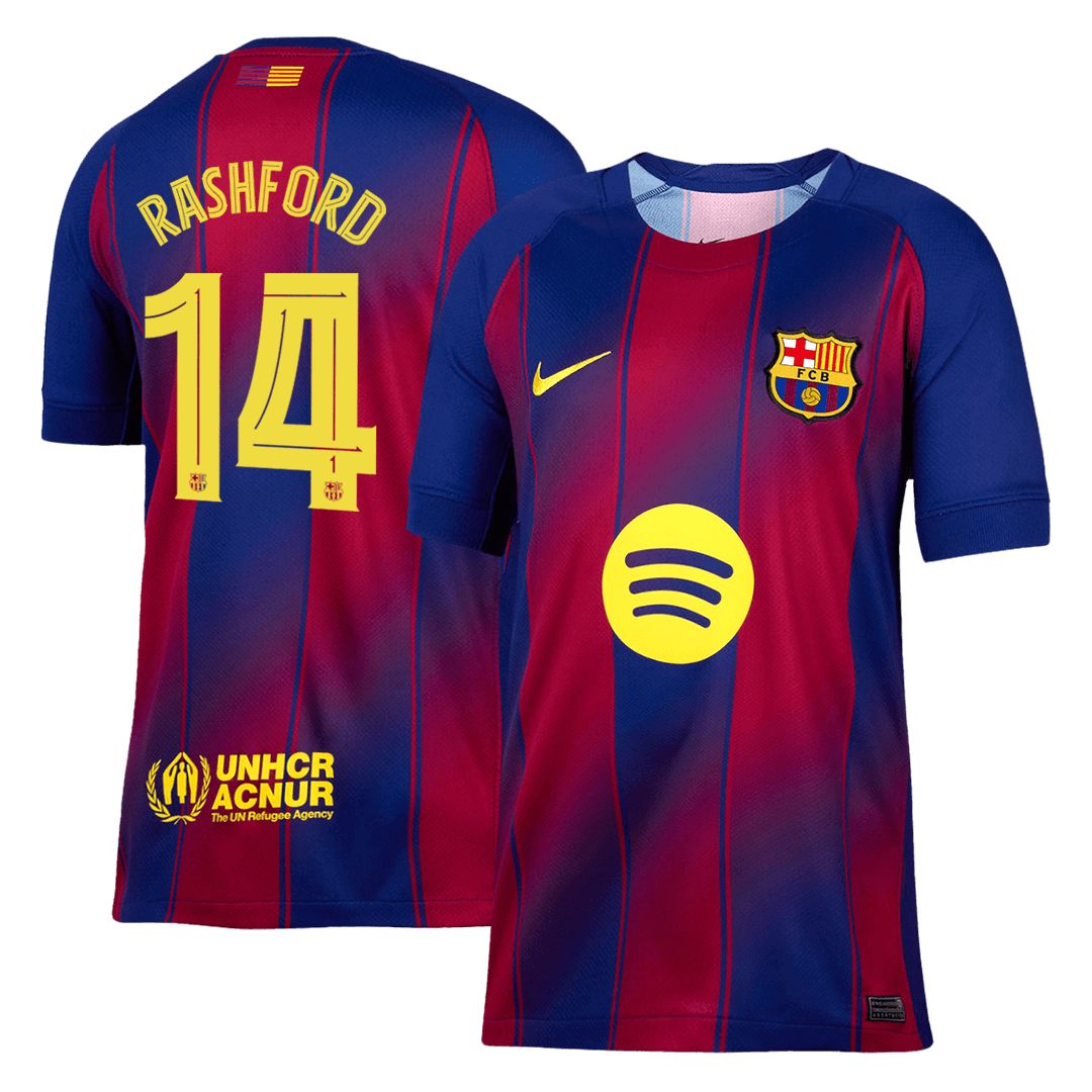 RASHFORD #14 Barcelona Tröja 2025/26 Hemma - UCL