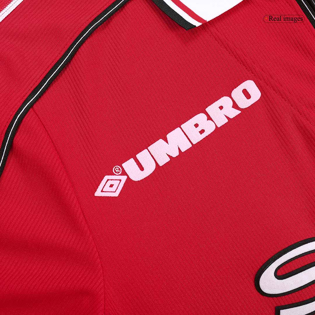Retro Manchester United Hemma Fotbollströja 98/00