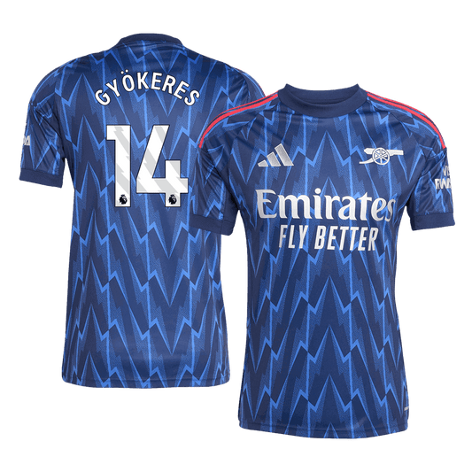 GYÖKERES #14 Arsenal Tröja 2025/26 Borta-1
