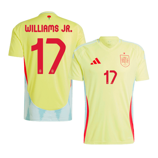 WILLIAMS JR. #17 Spanien Borta Fotbollströjor Euro 2024