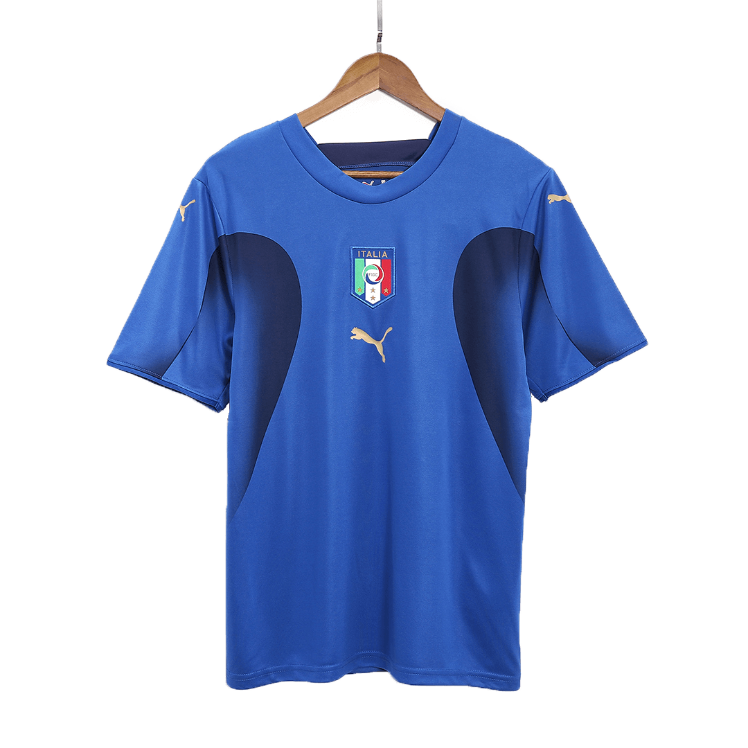 Italien Hemma Fotbollströjor 2006 Retro