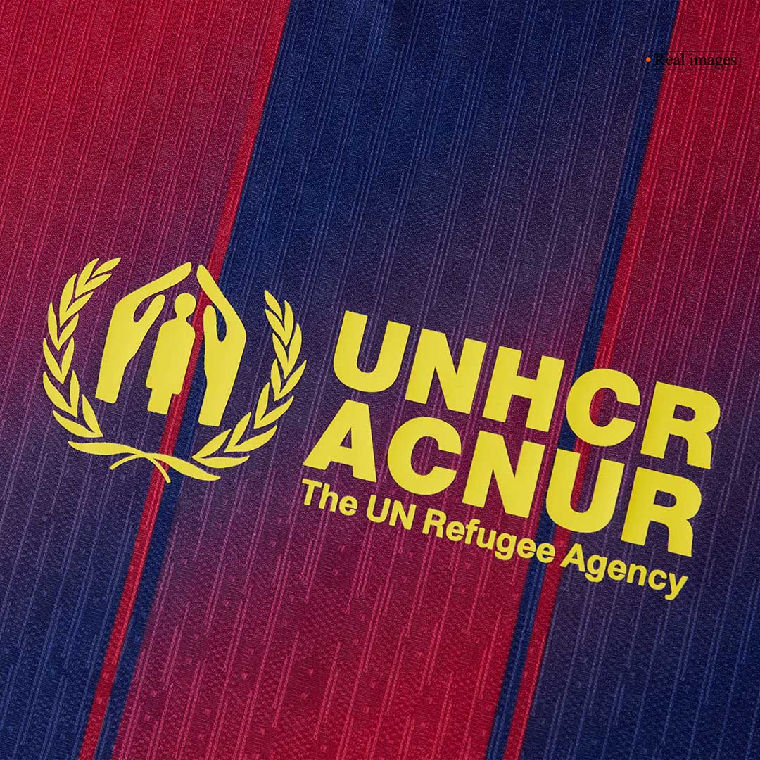 F.DE JONG #21 Barcelona Tröja 2025/26 Hemma Autentisk - UCL