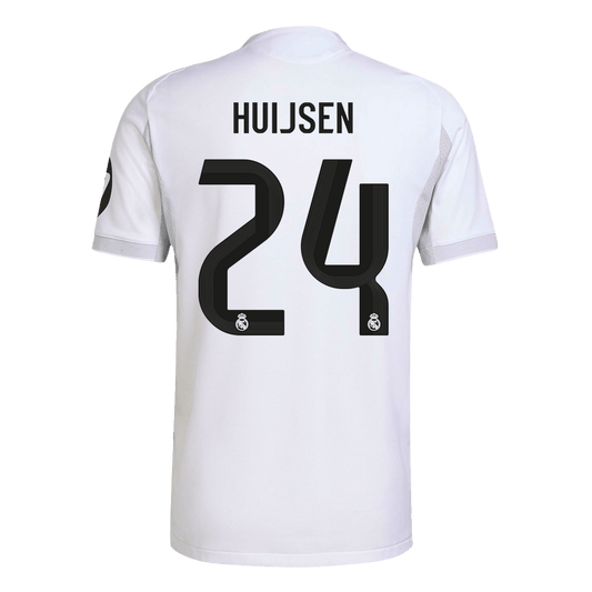 HUIJSEN #24 Real Madrid Tröja 2025/26 Hemma Autentisk