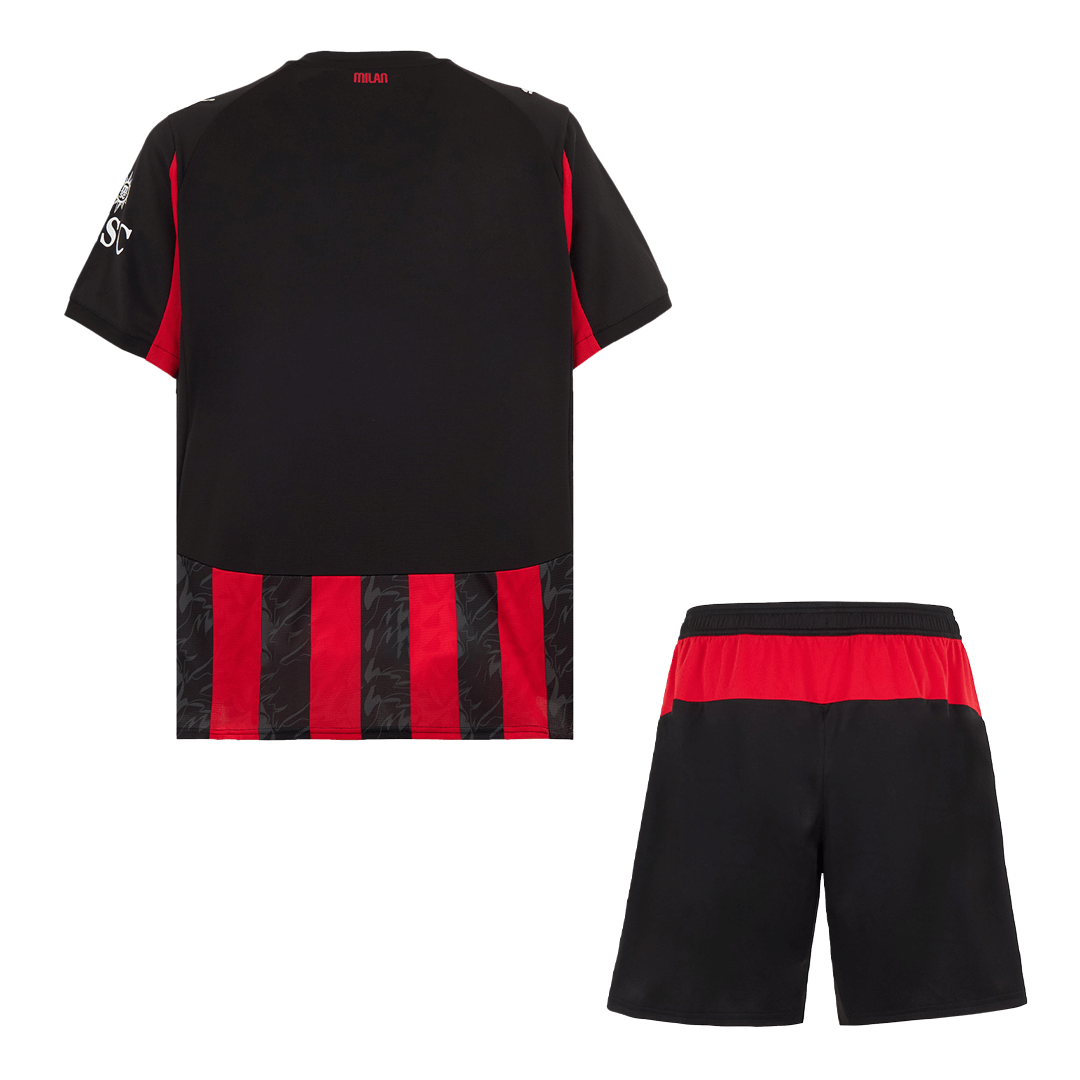 AC Milan Tröja 2025/26 Hemma Fotbollssats