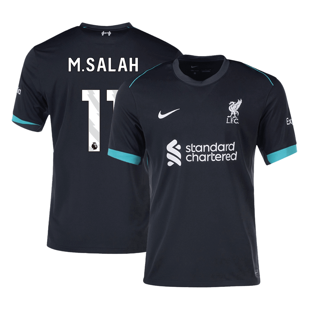 Liverpool Borta Fotbollströja M.SALAH #11 2024/25