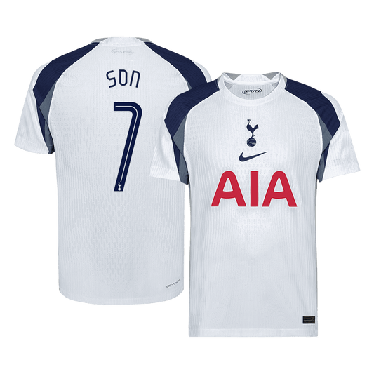 SON #7 Tottenham Hotspur Hemma Tröja 2025/26 Autentisk - UCL-1