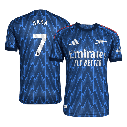 SAKA #7 Inter Miami CF Tröja 2025/26 Borta Autentisk Blå