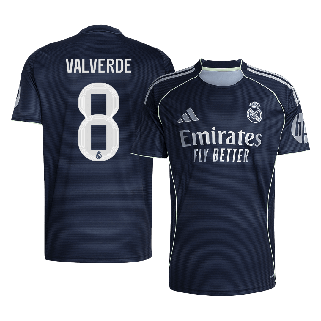 VALVERDE #8 Real Madrid Tröja 2025/26 Borta