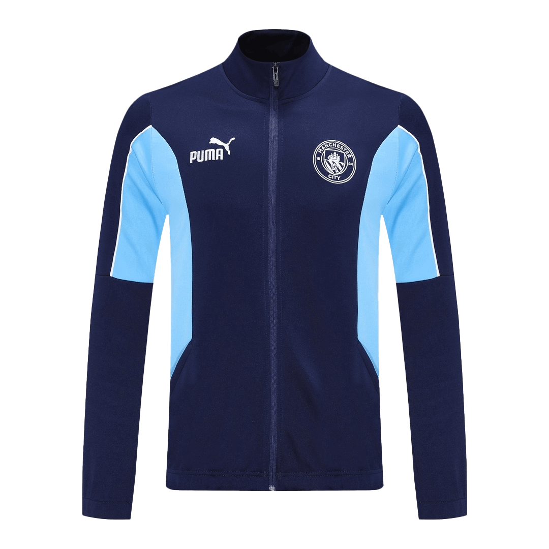 Manchester City Träningsset (Jacka+Byxor) 2025/26 Mörkblå