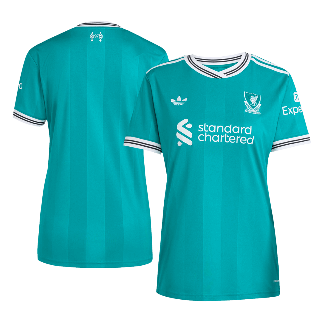 Liverpool Tröja 2025/26 Tredje Grön Dam