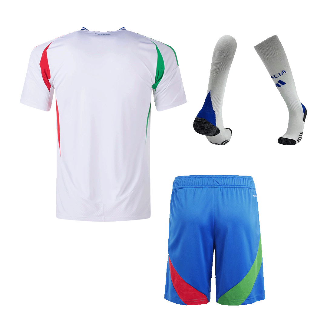 Italien Borta Fotbollströja Euro 2024 Fotbollssats