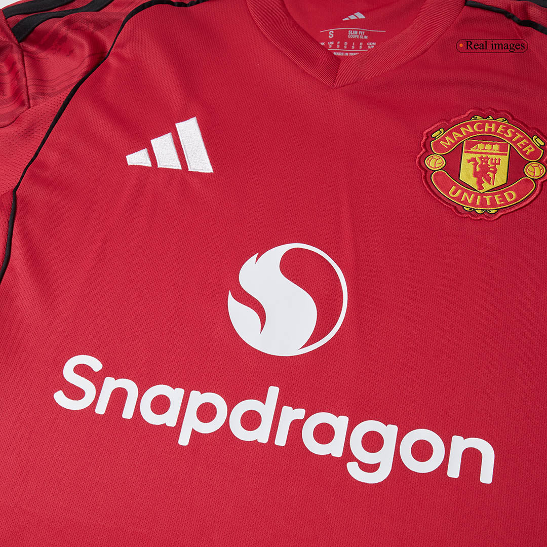 Manchester United Hemma Tröja 2025/26
Premium