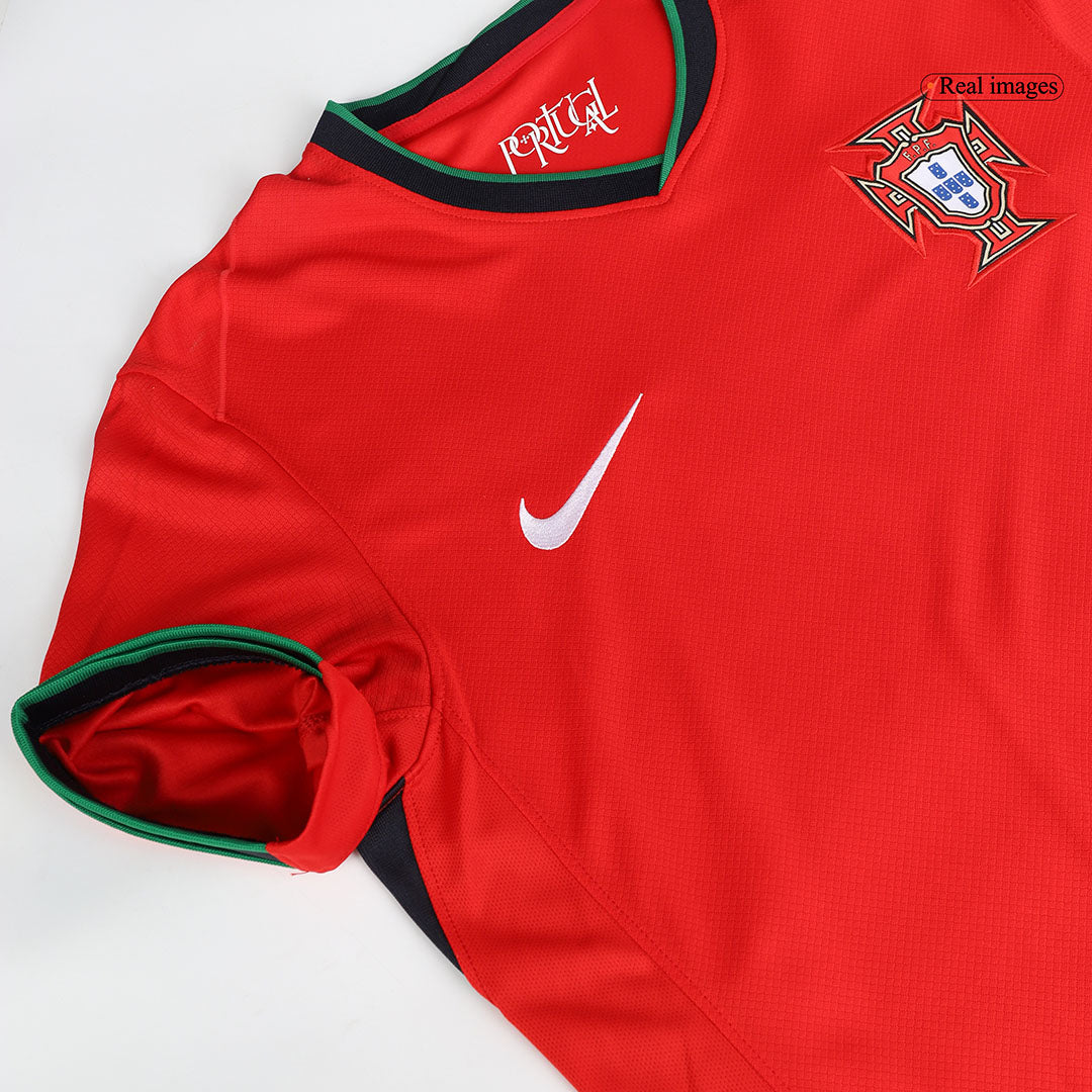 Portugal Hemma Fotbollströjor PEPE #3 Euro 2024
Premium