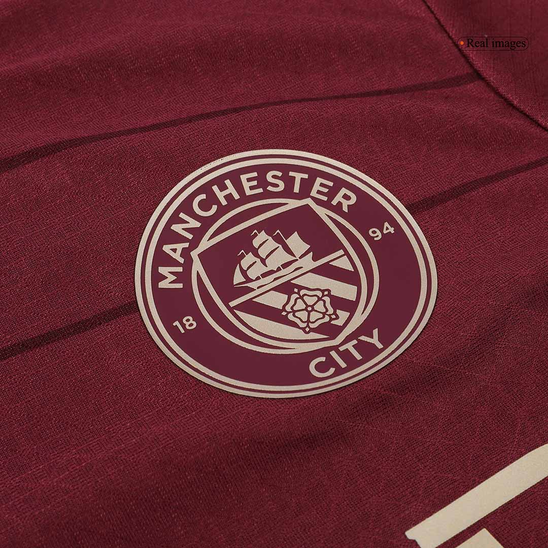 Manchester City Tredjeställ Fotbollströja 2024/25 Autentisk
