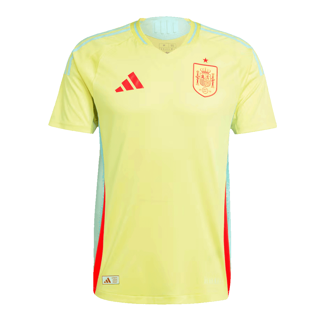 Spanien Borta Fotbollströjor Euro 2024 Autentisk
