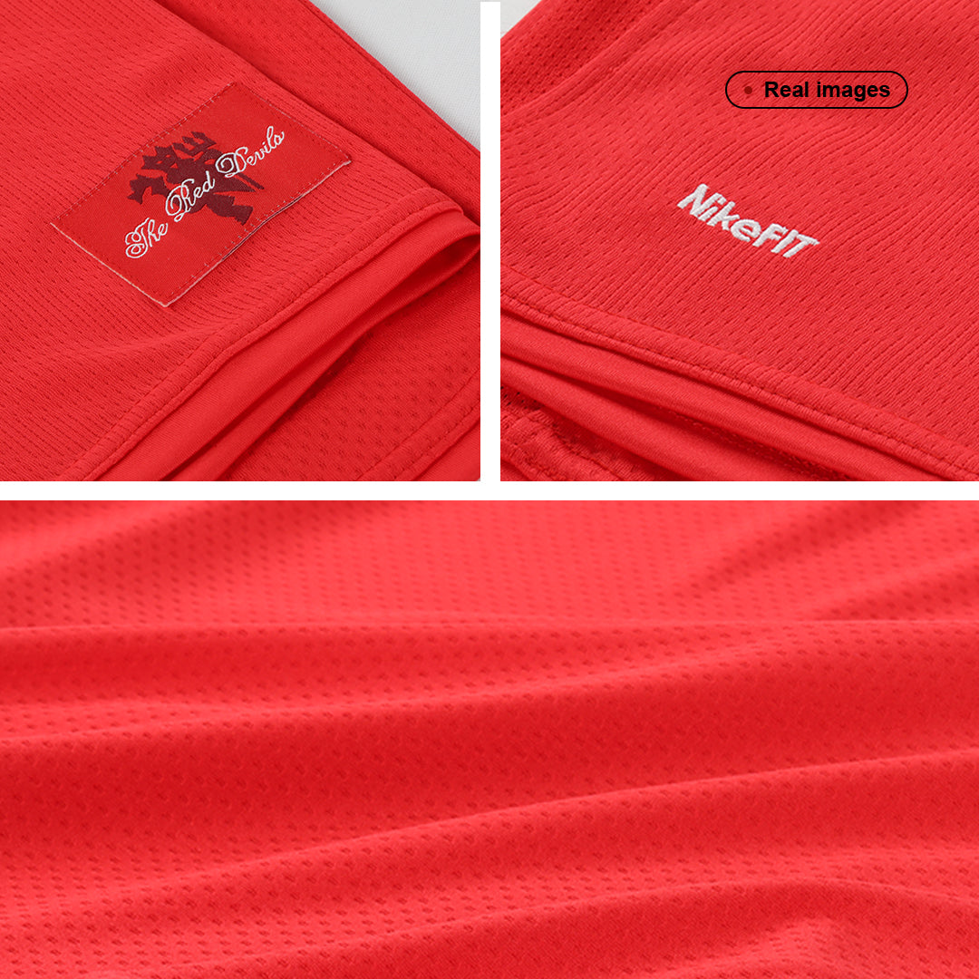 Retro Manchester United Hemma Fotbollströja SCHOLES #18 2007/08