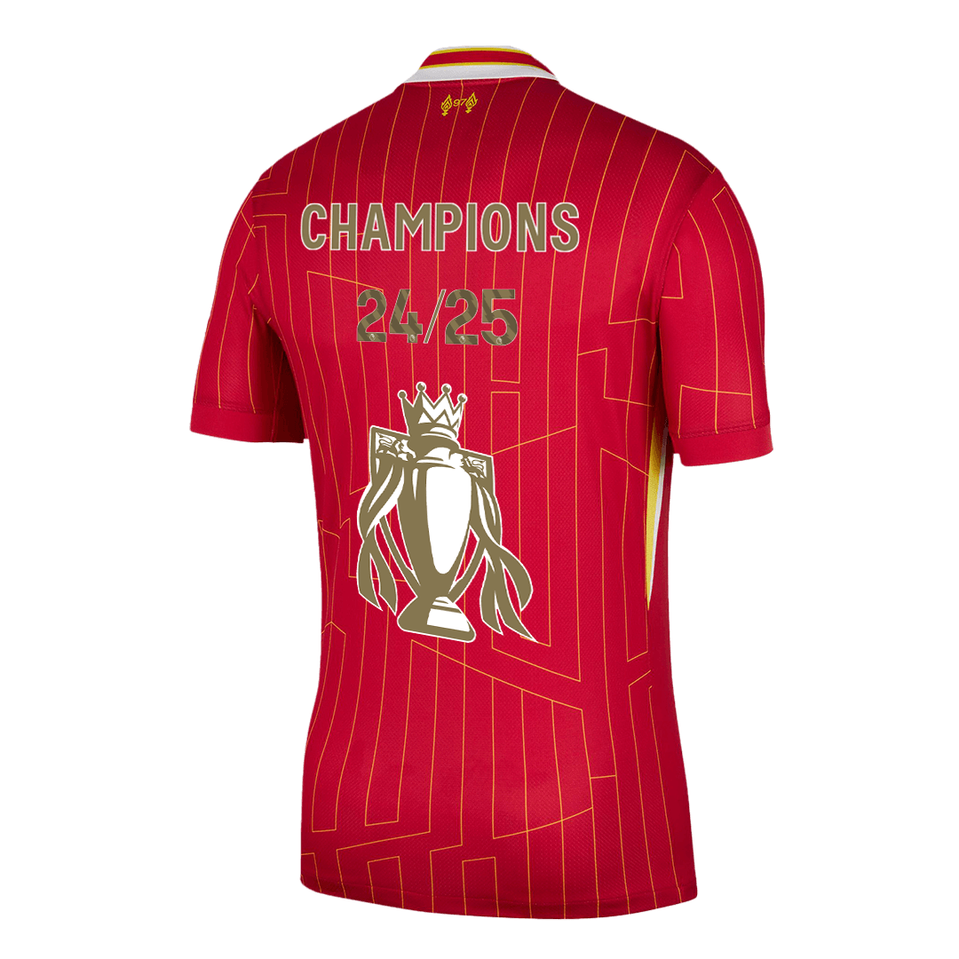 Liverpool Hemma Fotbollströjor 2024/25 röd Premium - CHAMPIONS 24/25