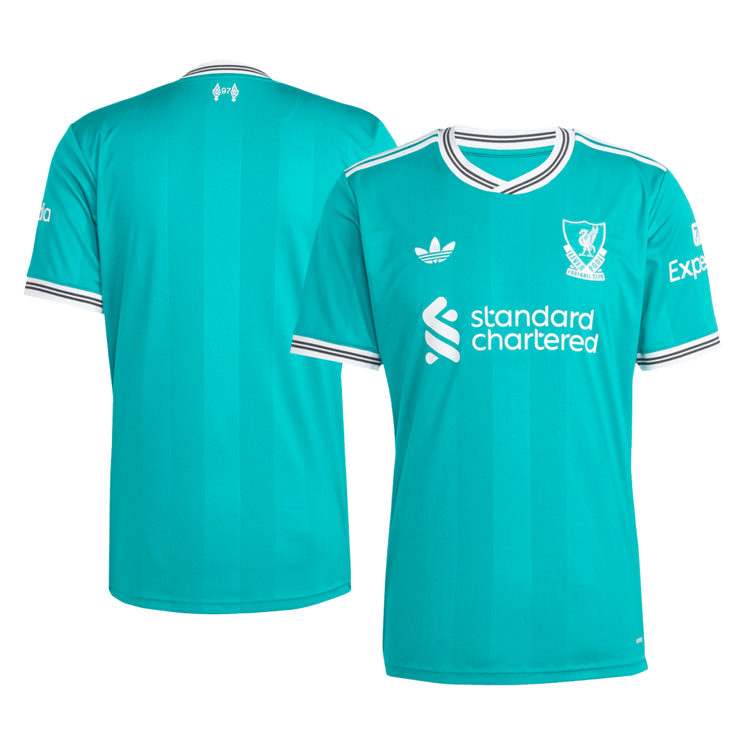 Liverpool Tröja 2025/26 Tredje Grön