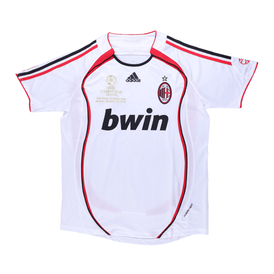 Retro AC Milan Borta Fotbollströja RONALDO #99 2006/07 - UCL-1
