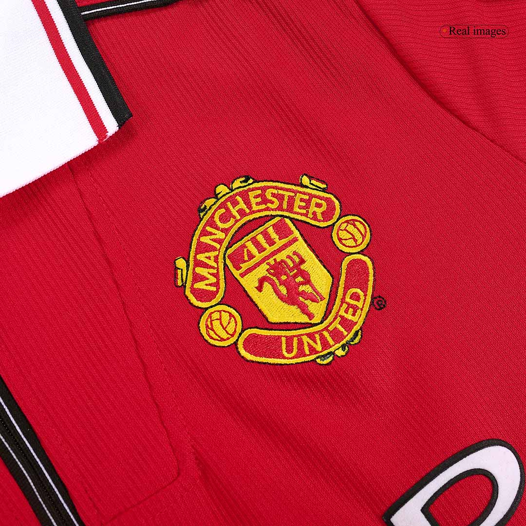 Retro Manchester United Hemma Fotbollströja 98/00