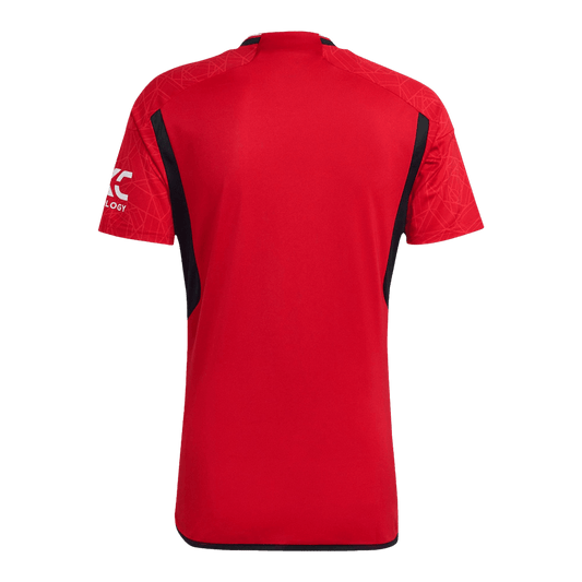 Manchester United Hemma Fotbollströja B.FERNANDES #8 2023/24 - UCL-1