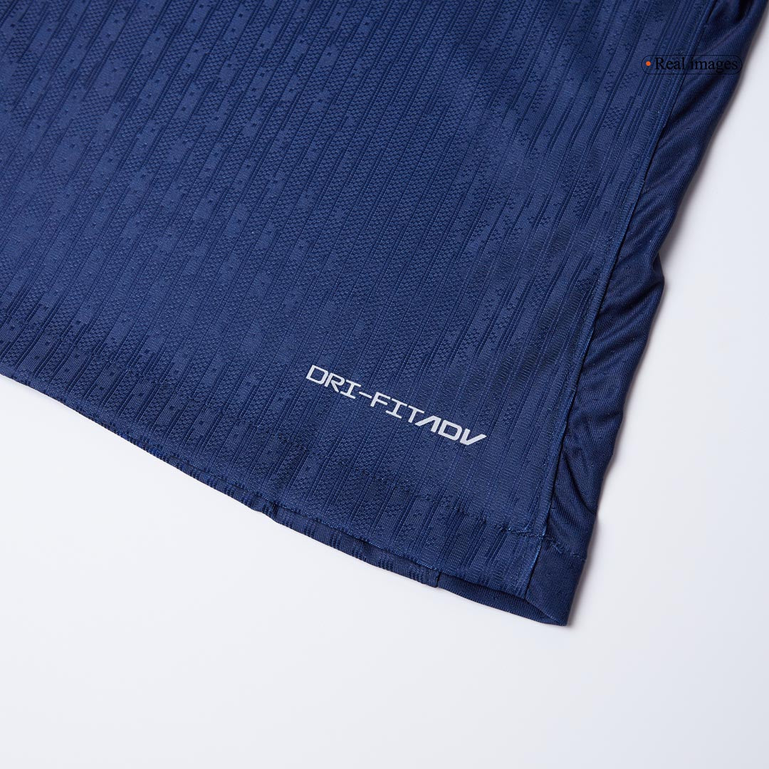 PSG Tröja JOÃO NEVES #87 2025/26 Hemma Autentisk Mörkblå