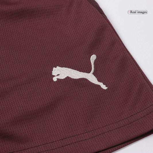 Manchester City Tredjeställ Fotbollströja 2024/25 Fotbollssats Barn-1