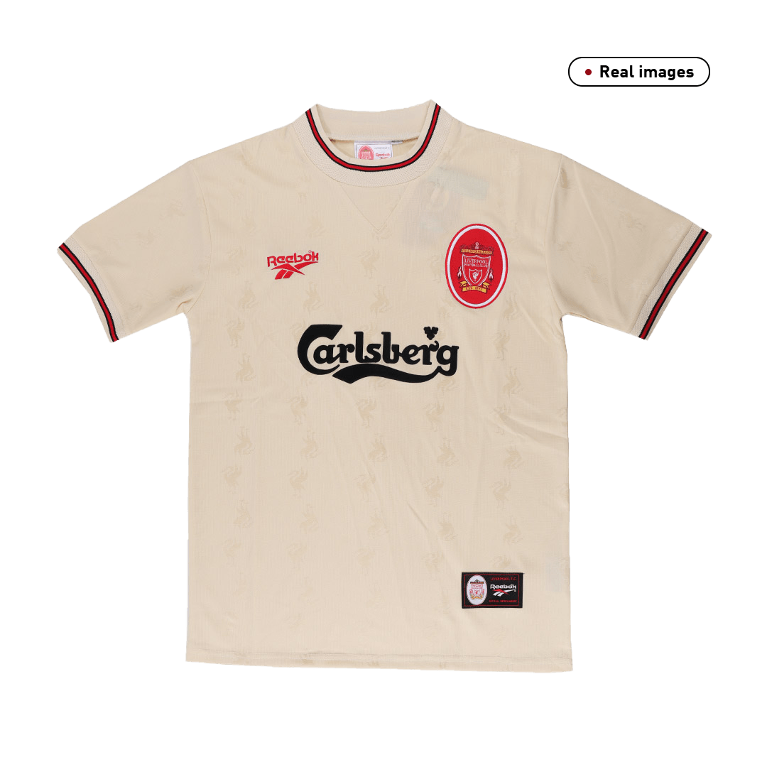 Retro Liverpool Borta Fotbollströja 1996/97