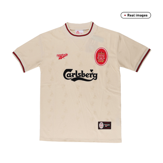 Retro Liverpool Borta Fotbollströja 1996/97-1