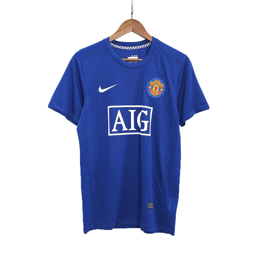 Retro Manchester United Tredjeställ Fotbollströja 2008/09