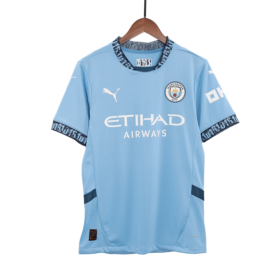 Manchester City Hemma Fotbollströja 2024/25 Autentisk