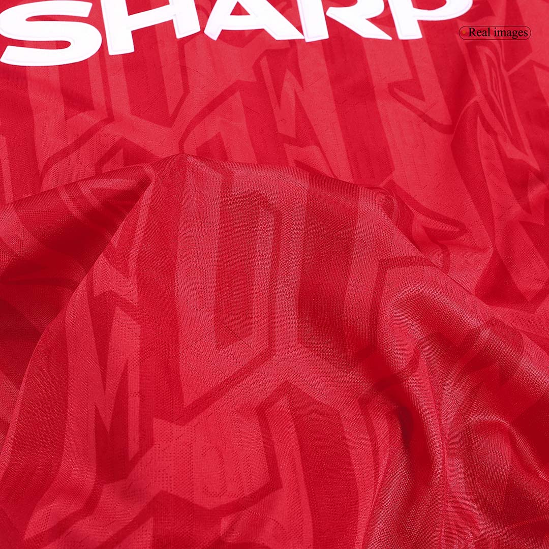 Retro Manchester United Hemma Fotbollströja 1992/94