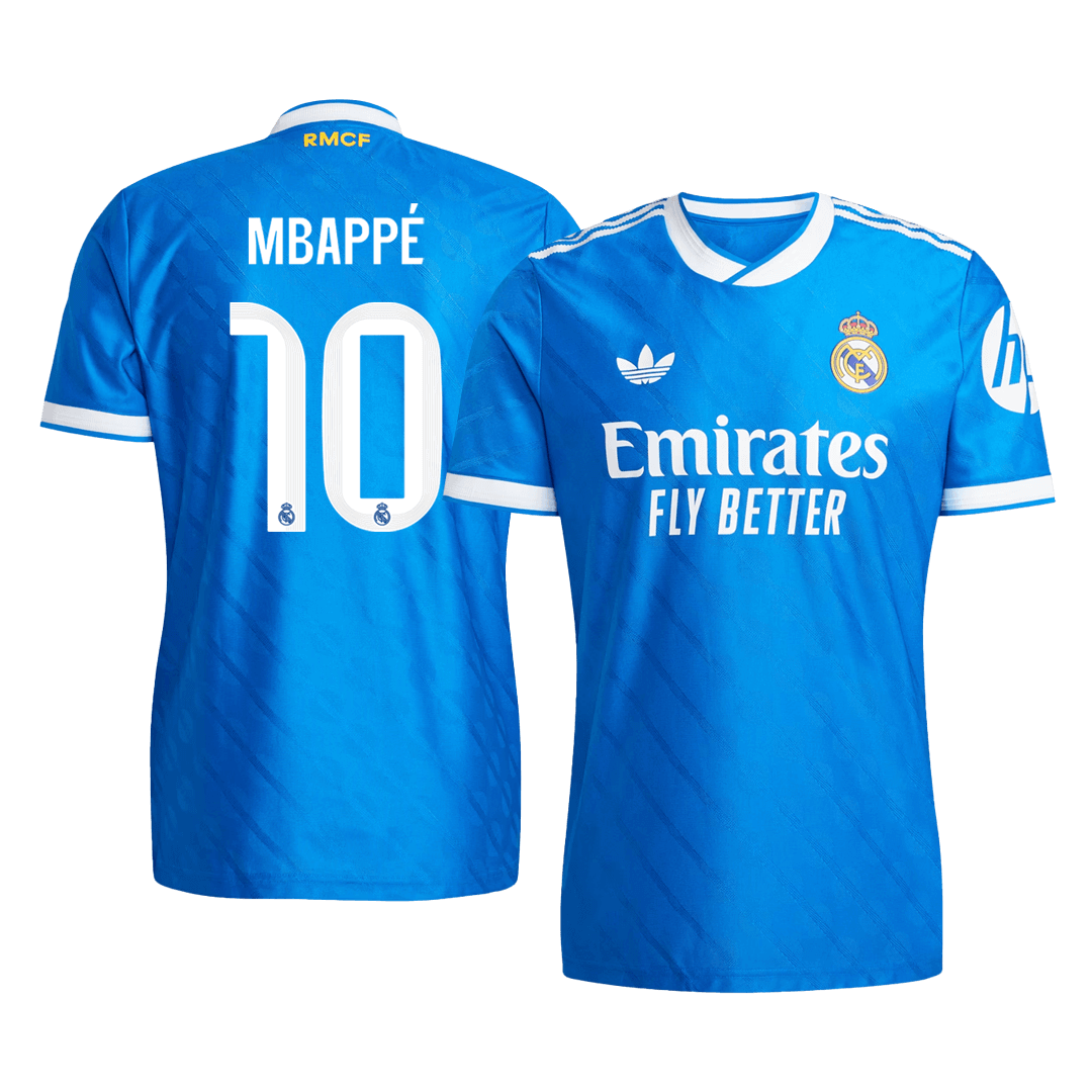 MBAPPÉ #10 Real Madrid Tröja 2025/26 Tredje Autentisk