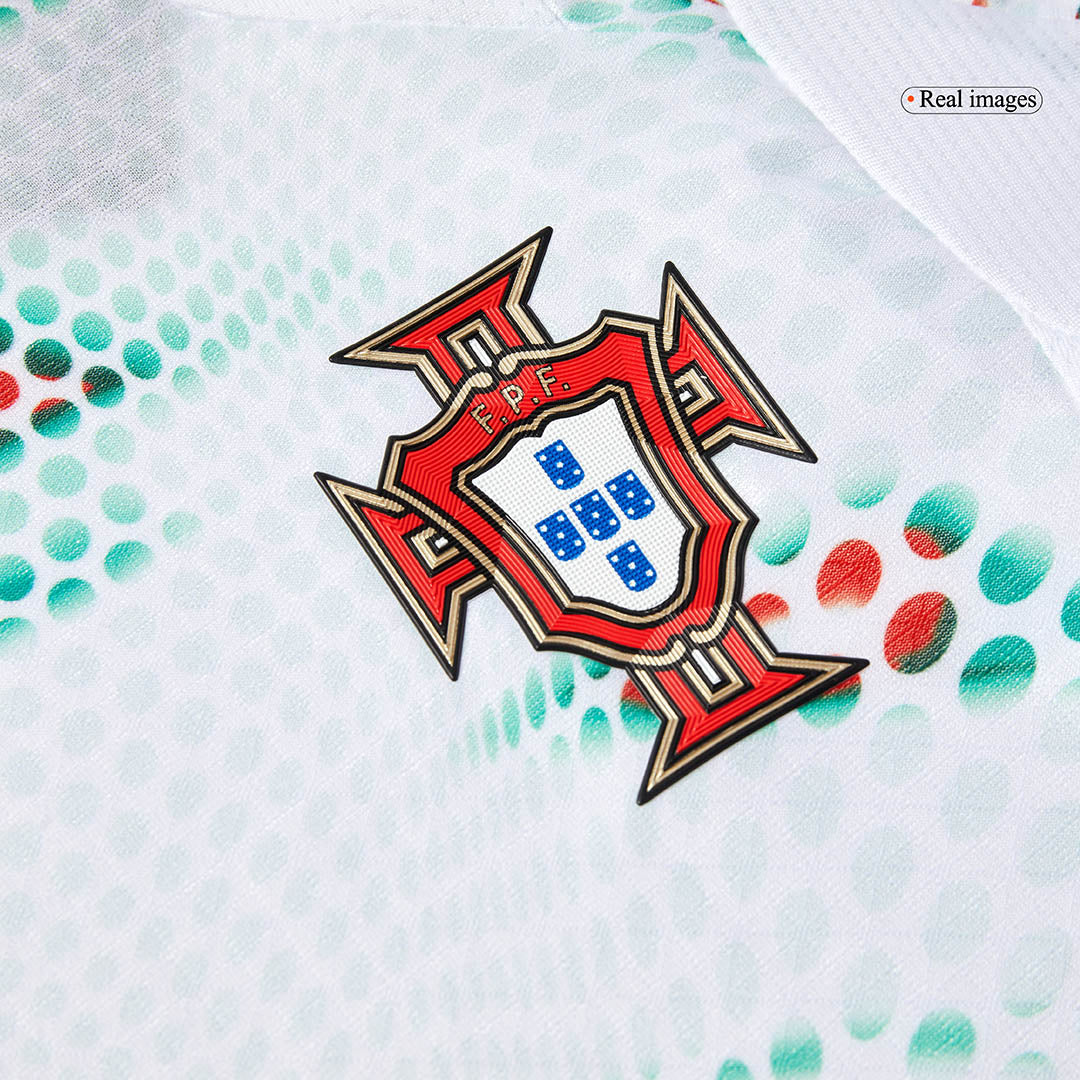 Portugal Borta Fotbollströjor 2025 Autentisk