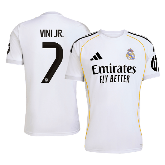 VINI JR. #7 Real Madrid Hemma Fotbollströjor 2025/26-1