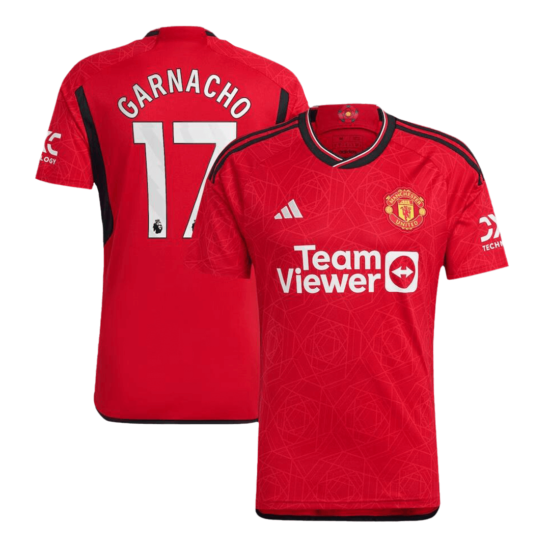 Manchester United Hemma Fotbollströja GARNACHO #17 2023/24