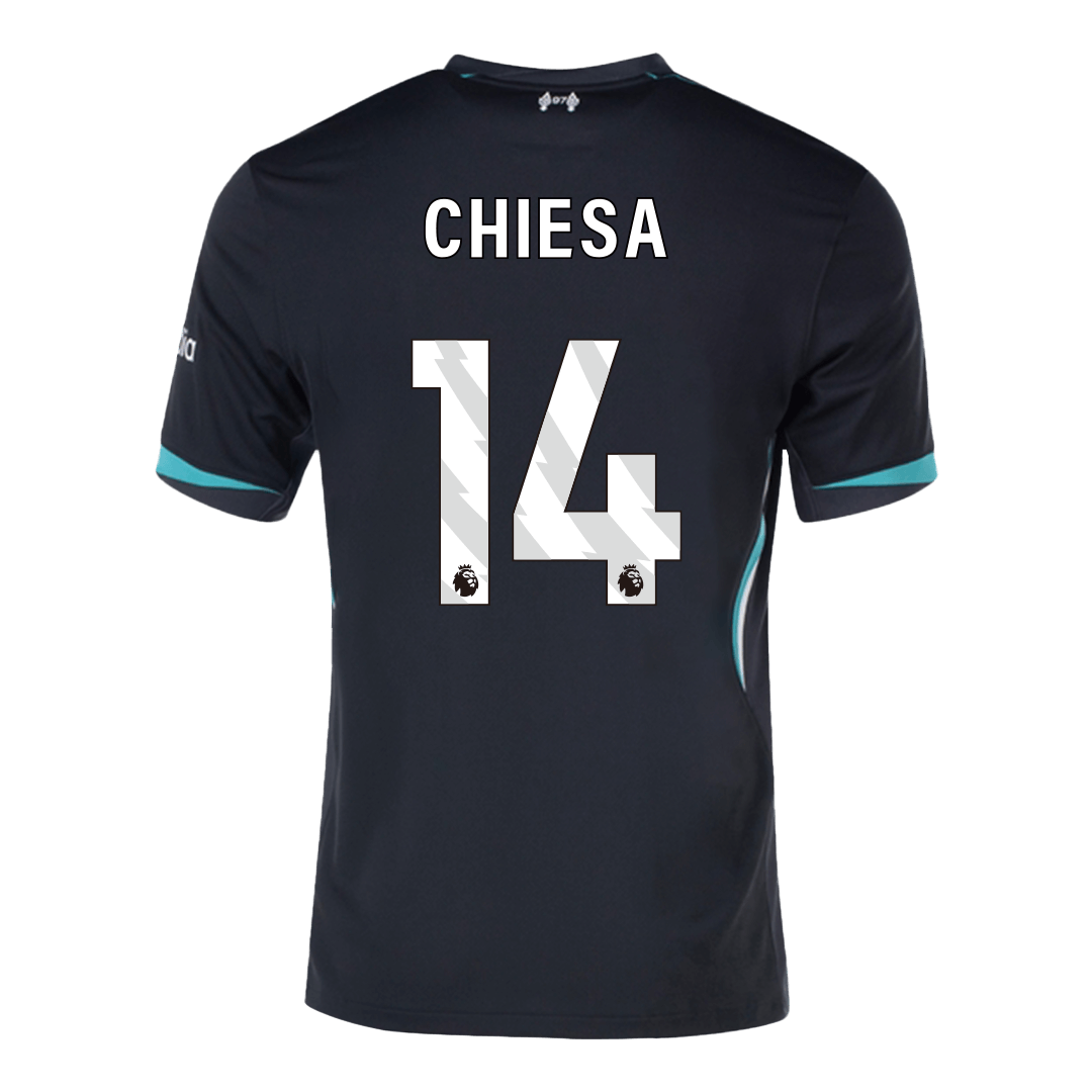 Liverpool Borta Fotbollströja CHIESA #14 2024/25 Premium