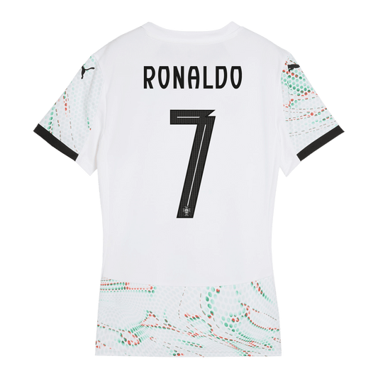 Portugal Borta Fotbollströjor RONALDO #7 2025 Dam