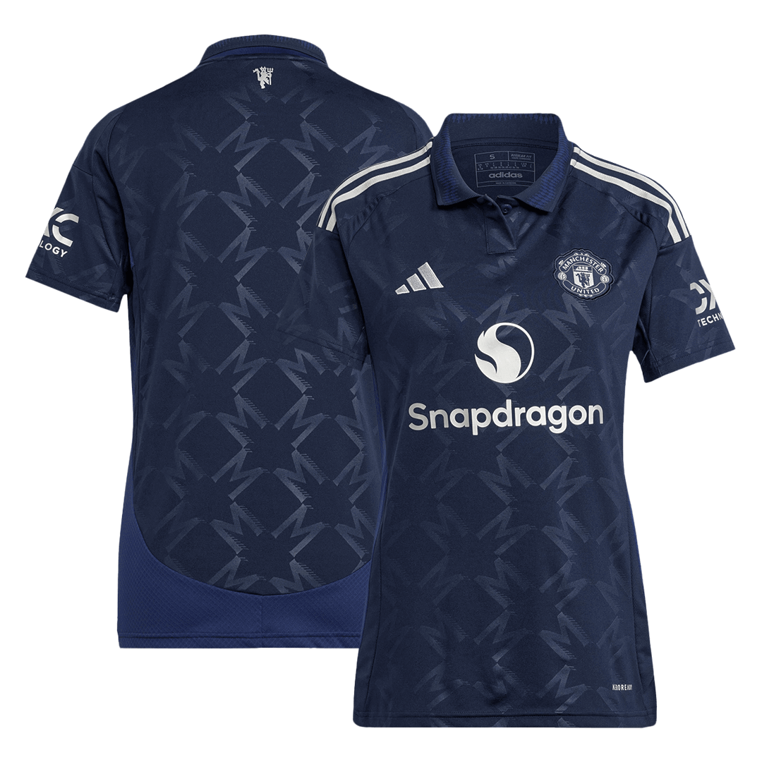 Manchester United Borta Fotbollströja 2024/25 Dam