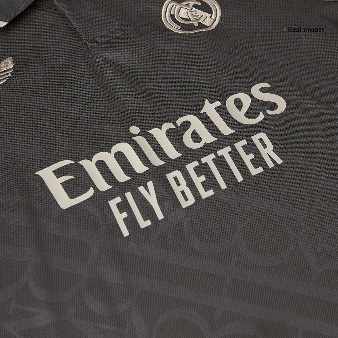 Real Madrid Tredjeställ Fotbollströja 2024/25 Fotbollssats Barn