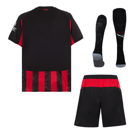 AC Milan Tröja Hemmaställ 2025/26 Röd & Svart Premium-1