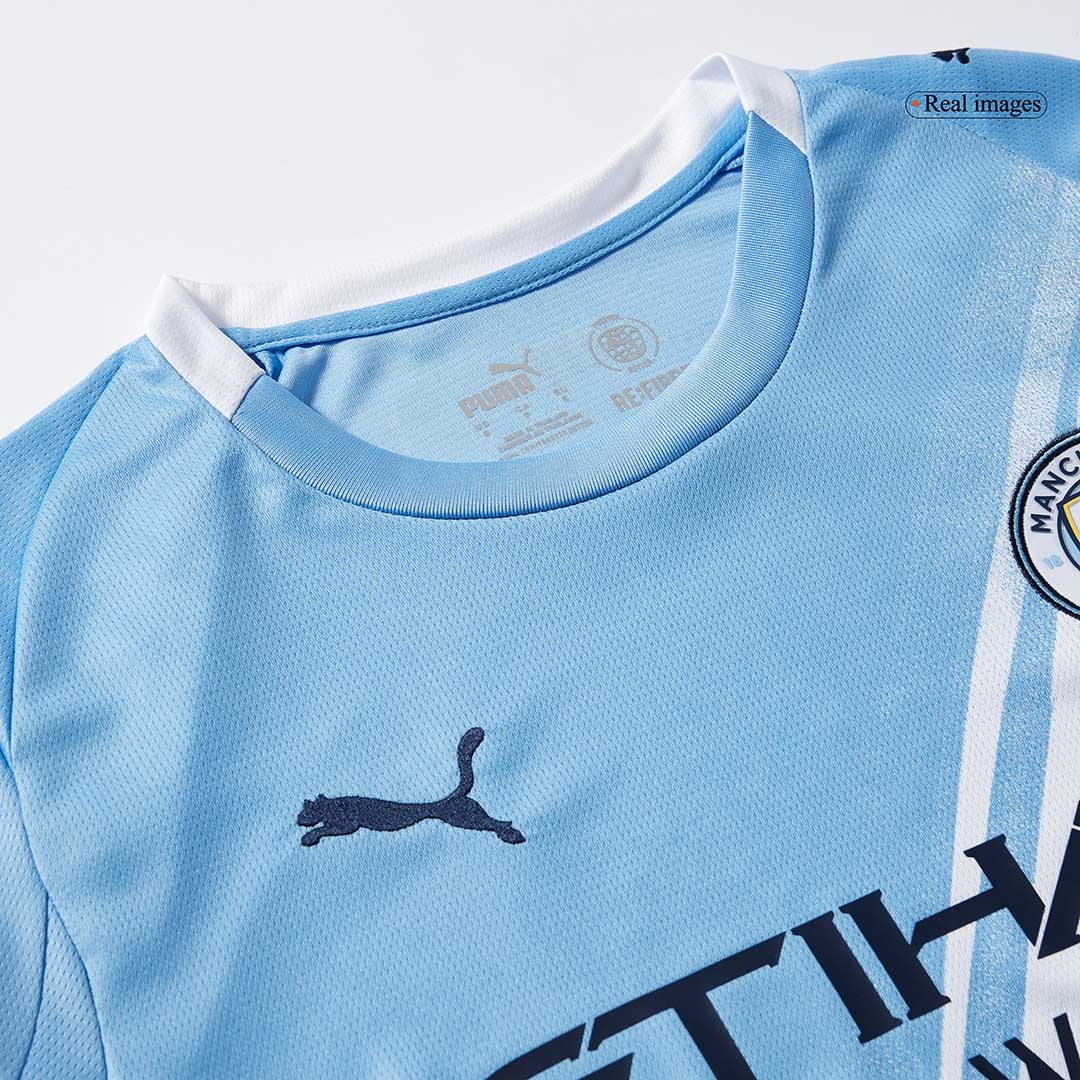 Manchester City Tröja Hemma 2025/26 Långärmad