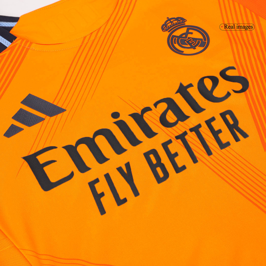 Real Madrid Borta Fotbollströja BELLINGHAM #5 2024/25 Autentisk